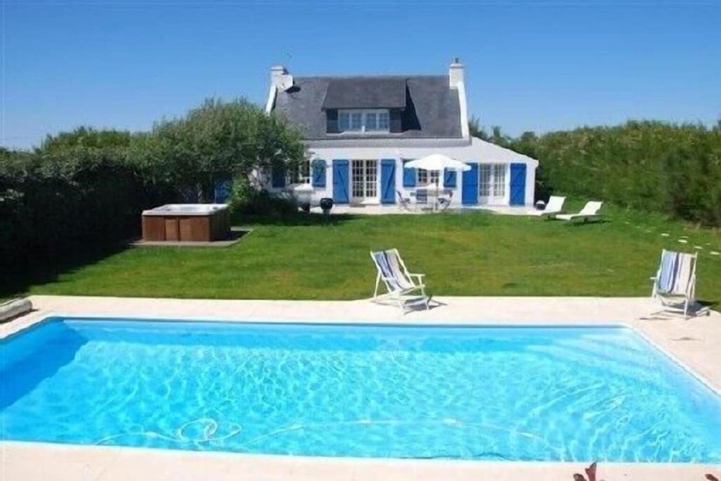 Maison "Ker Galinette " , Belle-Ile-En-Mer, Piscine Chauffee Et Jacuzzi Bangor Eksteriør bilde